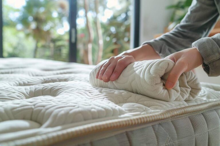 Comment rouler un matelas pour le transporter ?