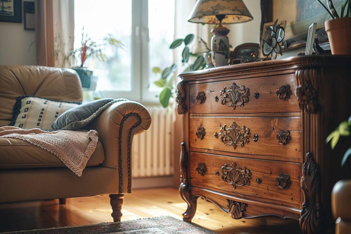 Nettoyer un meuble ciré avec du vinaigre blanc – Astuces