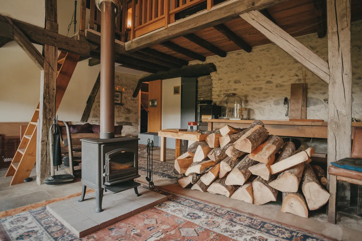 Voici le nombre idéal de stères de bois pour chauffer une maison de 70 m2
