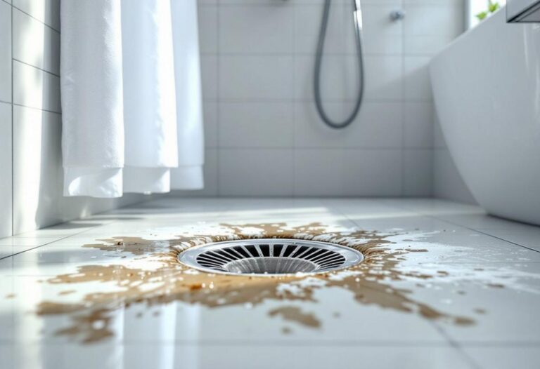 Douche bouchée syphon inaccessible : solutions efficaces