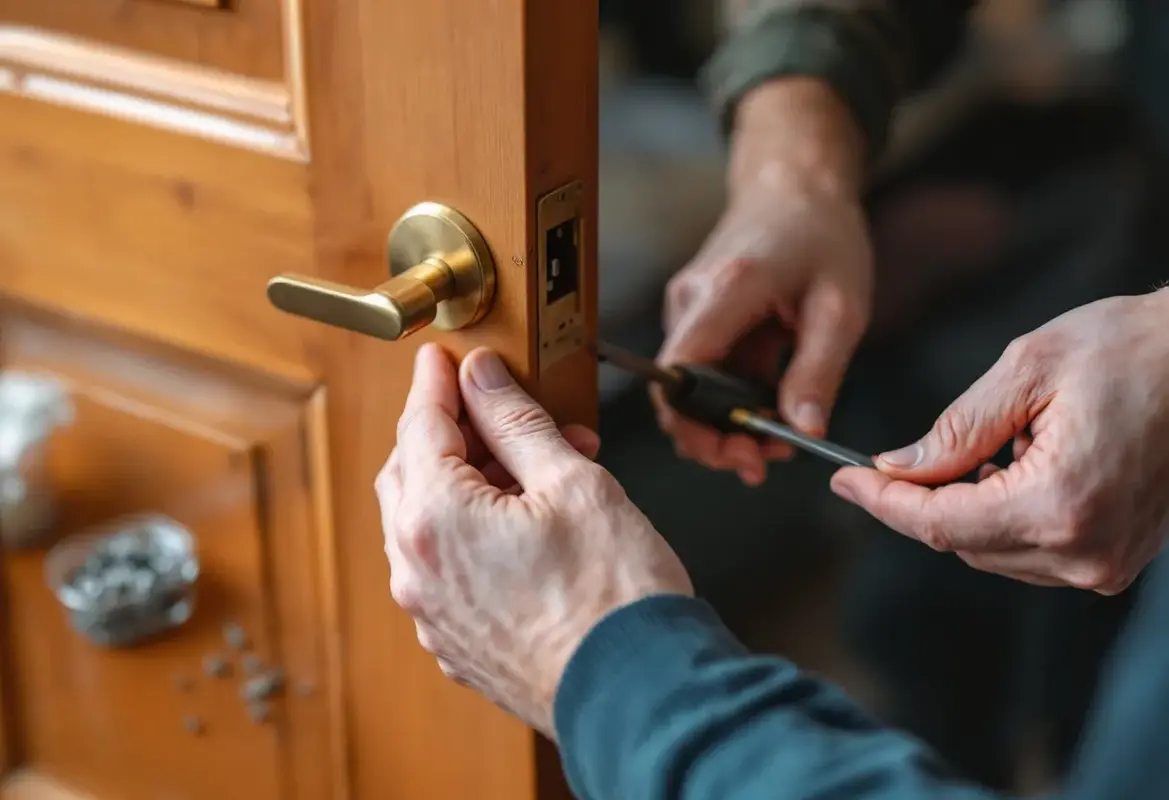 Comment démonter une poignée de porte facilement