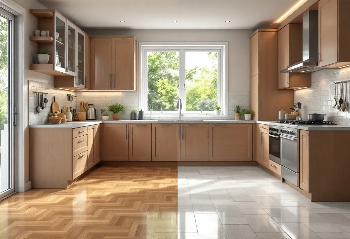 Parquet ou carrelage dans la cuisine : que choisir ?
