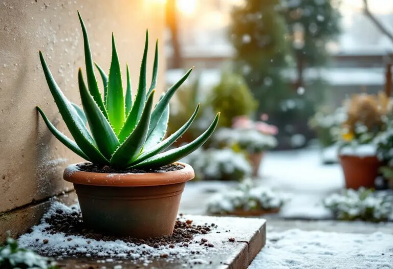 Peut-on laisser un aloe vera dehors l'hiver ?
