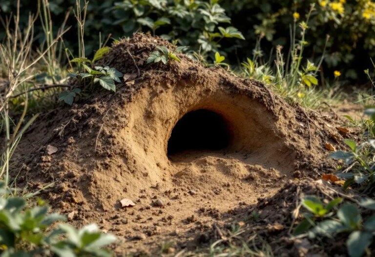 Comment reconnaître un terrier de fouine