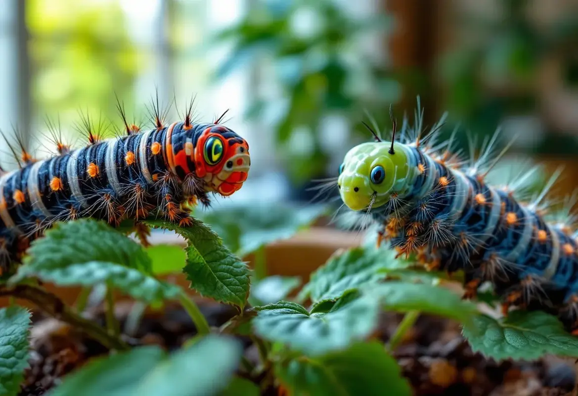 Chenilles dans la maison : ce qu'il faut savoir