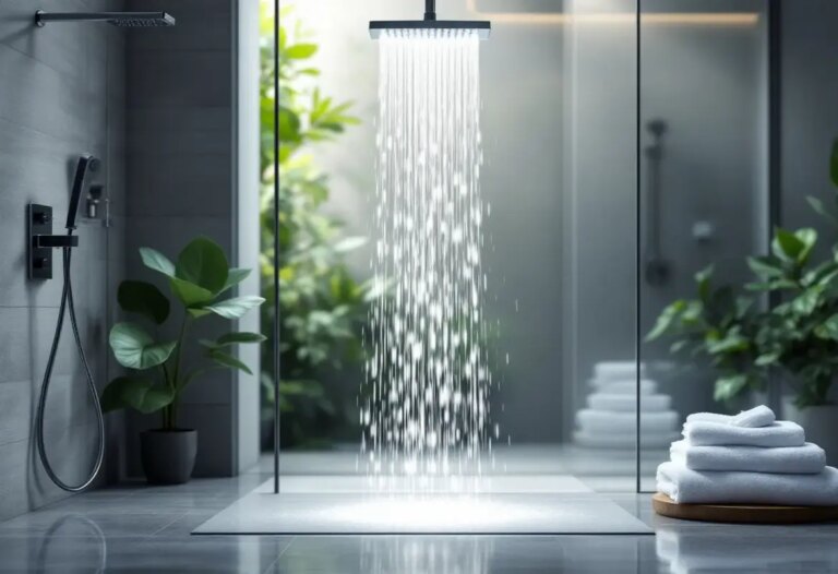 Combien de litres d'eau pour une douche de 10 minutes ?