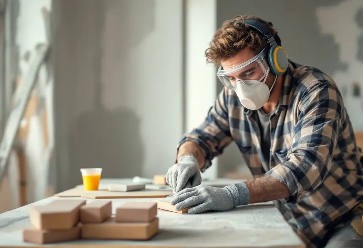 Combien de temps pour poncer les bandes de placo ?