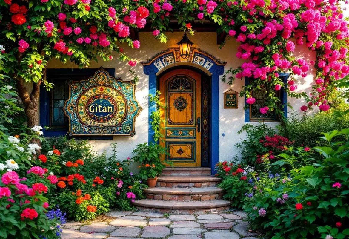 Signe gitan devant maison : signification et interprétation