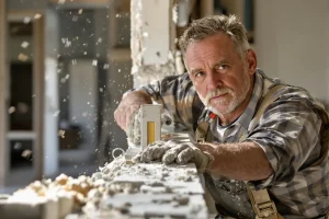 Comment couler un linteau béton dans un mur existant facilement ?