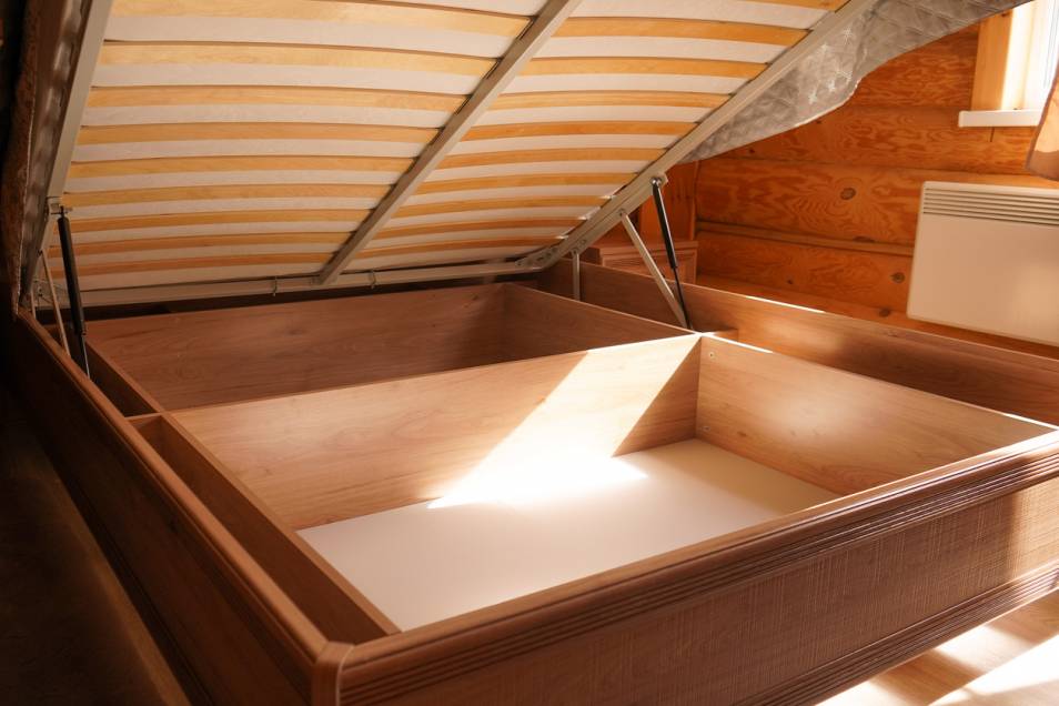 trouve lit coffre idéal chambre
